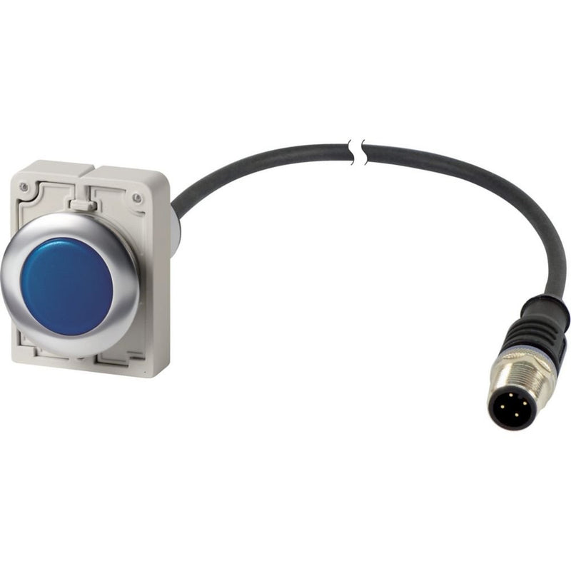 Eaton - Leuchtmelder, Komplettgerät Leuchtmelder 4polig 1m C30C-FL-B-24-P5 24V M12A-Stecker