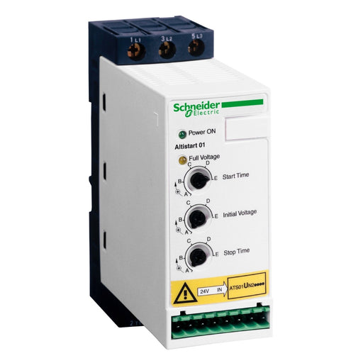 Schneider Electric - Sanftstarter Sanftanlasser ATS01N212QN 5,5KW,3x380-415V,12A