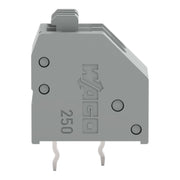 WAGO - Leiterplattenklemme 250-402 Drücker,0,5mm²,grau − 180 Stück