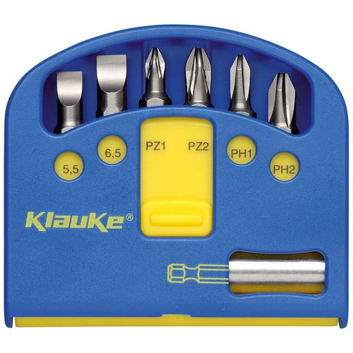 Klauke - Bit-Set Bit-Box Swift KL340 7-tlg,PH,PZ,Schlitz