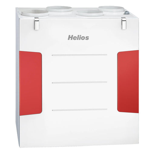 Helios Ventilatoren - Wohnungslüftungsgerät mit Wärmerückgewinnung Einfamilienhaus Lüftungsgerät rechts KWL 200 W ET R mit WRG EC-Motoren