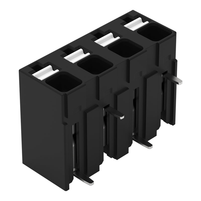 WAGO GmbH & Co. KG - Leiterplattenklemme THR-Leiterplattenklemme 2086-3224 Drücker,1,5mm²,sw − 168 Stück