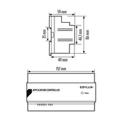 ESYLUX - Steuergerät für Leuchten Steuergerät APC20 PS DALI-2 DALI-2