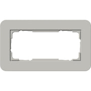 Gira - Abdeckrahmen 2fach o.M 1002422 Grau/Anthrazit