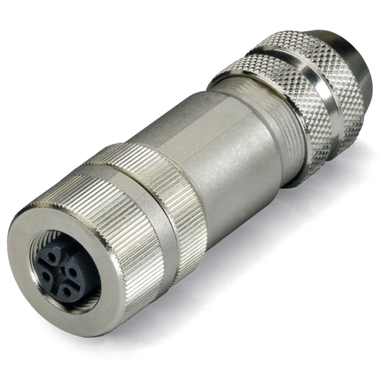 WAGO - Zubehör/Ersatzteile für Steuerungen konfekt. Steckverbinder 8p 756-9211/090-000 M12-Bu axial