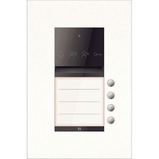 TCS Tür Control - Türstation für Türkommunikation PES PRO Audio Außenstat. ASU600104-0019 4T UP R9010