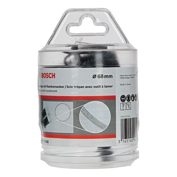 Bosch - Lochsäge mit 2608594268 Randsenker, 68 mm