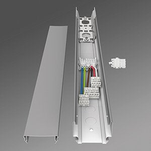 Regiolux - Elektrisches Zubehör/Ersatzteile für Leuchten Tragschiene SRT-7A #19200012105 RAL9006