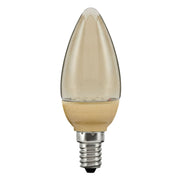Scharnberger+Hasenbein - LED-Lampe/Multi-LED LED-Kerzenlampe 36x100mm 39332 E14 230V 2900K gold