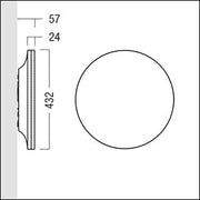 Zumtobel Group - Decken-/Wandleuchte LED-Wand-/Deckenleuchte CAELA RLS #60817671 4000K
