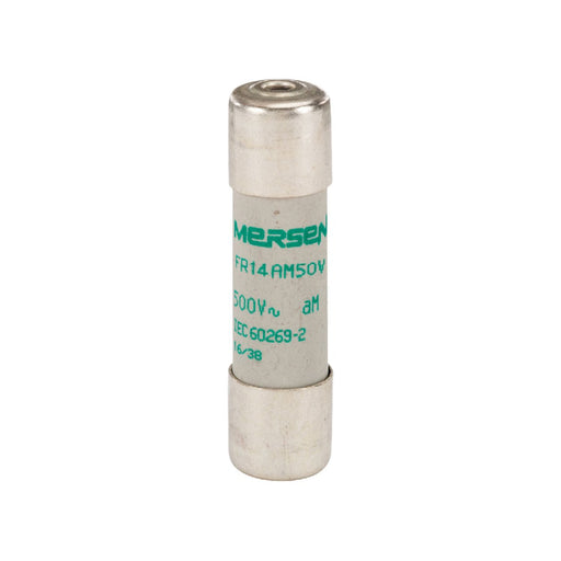 Mersen - Zylindrische Sicherung Sicherungseinsatz zyl. FR14AM50V40P 14x51 gR 40A/500V SB − 10 Stück