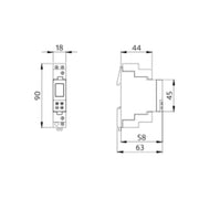 BEG Brück Electronic - Verteilerschaltuhr digital Zeitschaltuhr TS-ASTRO1