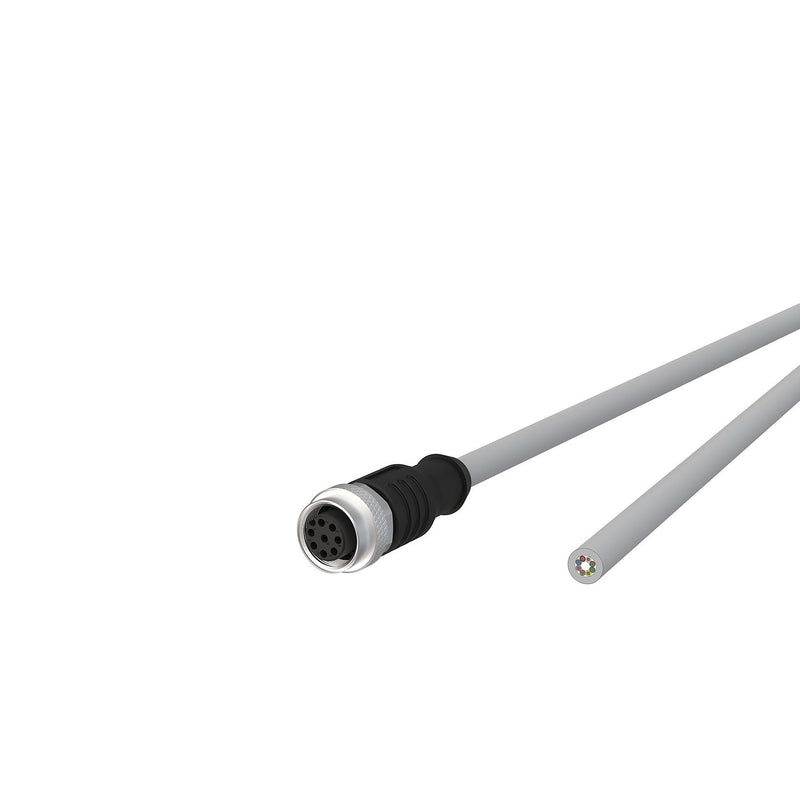 Metz Connect - Konfektioniertes Sensor-Aktor-Kabel Sensor-/Aktorleitung 142MKA20010 A-kodiert,1,0m,M12