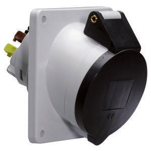 Bals Elektrotech - CEE-Anbausteckdose (IEC 60309) Anbausteckdose geneigt 16A 12780 4p 500V 7h IP44