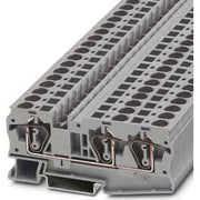 Phoenix Contact - Durchgangs-Reihenklemme Dreileiterklemme ST 6-TWIN Zugfeder, gr