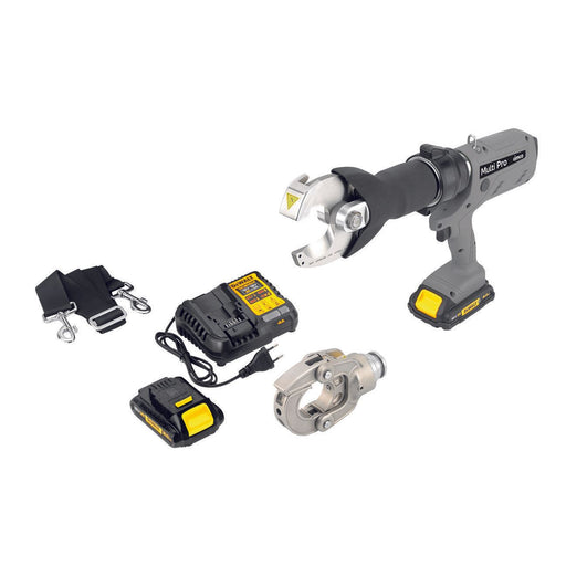 Cimco Werkzeuge - Multifunktionswerkzeug (Pressen/Schneiden/Lochen) Set Multi Pro 106354 Press- u.Schneidkopf