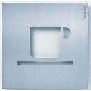 Siedle&Söhne - Kennzeichnungsmaterial Orientierungsschild OSP 0003 154x154mm Cafeteria