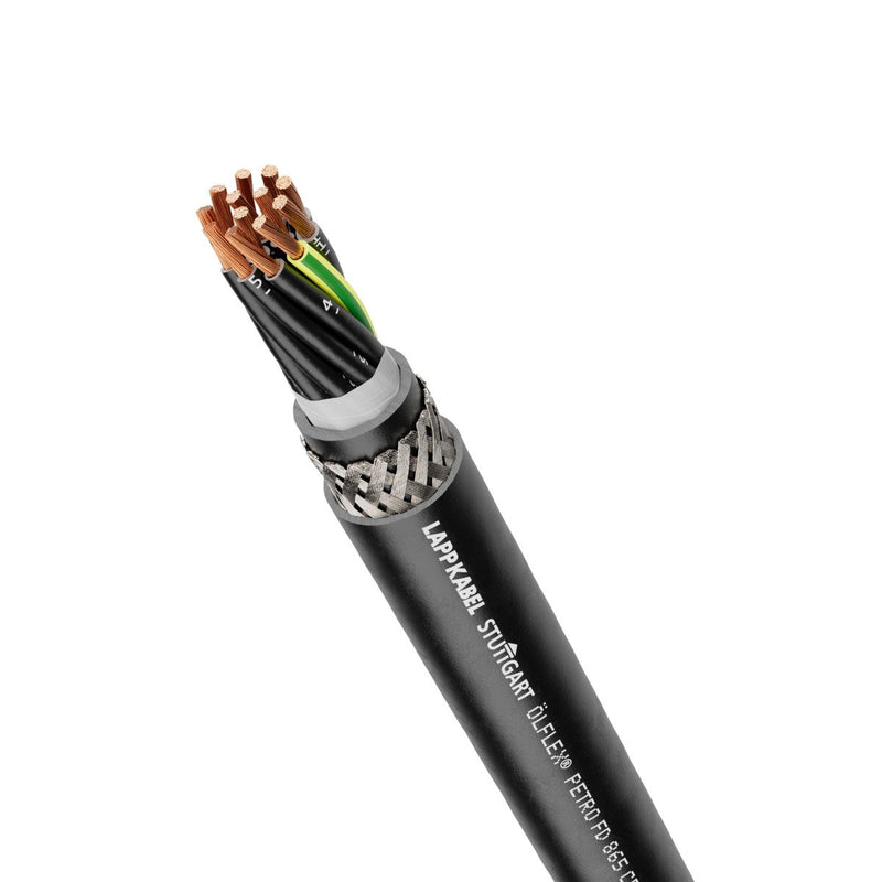 Lapp Kabel&Leitung - Energiekabel < 1 kV, für ortsveränderlichen Einsatz ÖLFLEX PETRO FD 865 CP 0023344/100 2X2,5 − 100 Meter