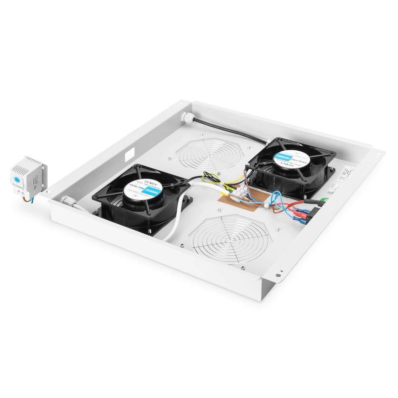 DIGITUS - Lüfter (Schaltschrank) Dachlüftereinheit DN-19 FAN-2-N f.Unique ServerSerie