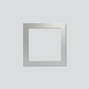 Siedle&Söhne - Zubehör/Ersatzteile für Türkommunikation Nachrüstblende Vario VA/NB 611-2/2-0 SM Silber-Metallic − 1 Stück