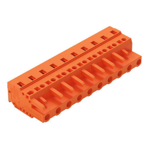 WAGO - Kabelsteckverbinder für Leiterplattensteckverbinder Federleiste 231-710/026-000 10pol, 7,62mm − 25 Stück