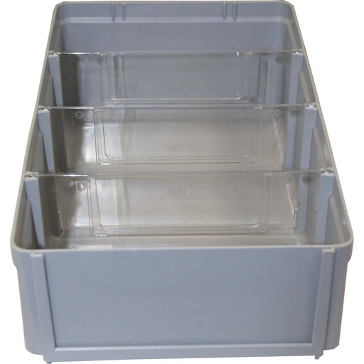 Dresselhaus - Zubehör/Ersatzteile für Werkzeugkasten, -schrank, -wagen und Werkbank Kleinteilebox 4708/000/06 10 Farbe: grau