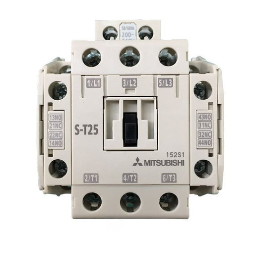 Mitsubishi Electric - Leistungsschütz zum Schalten von Wechselstrom Leistungsschütz S-T25 AC300V 2A2B