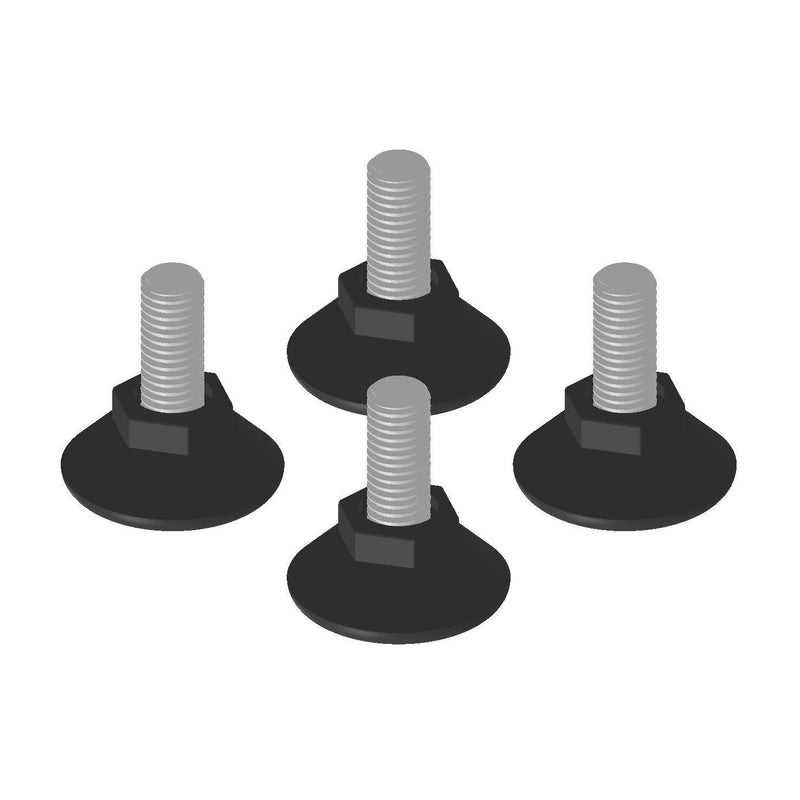 Enoc - Sockel/Sockelelement (Schaltschrank) Nivelierfußsatz SF X1 (VE4)