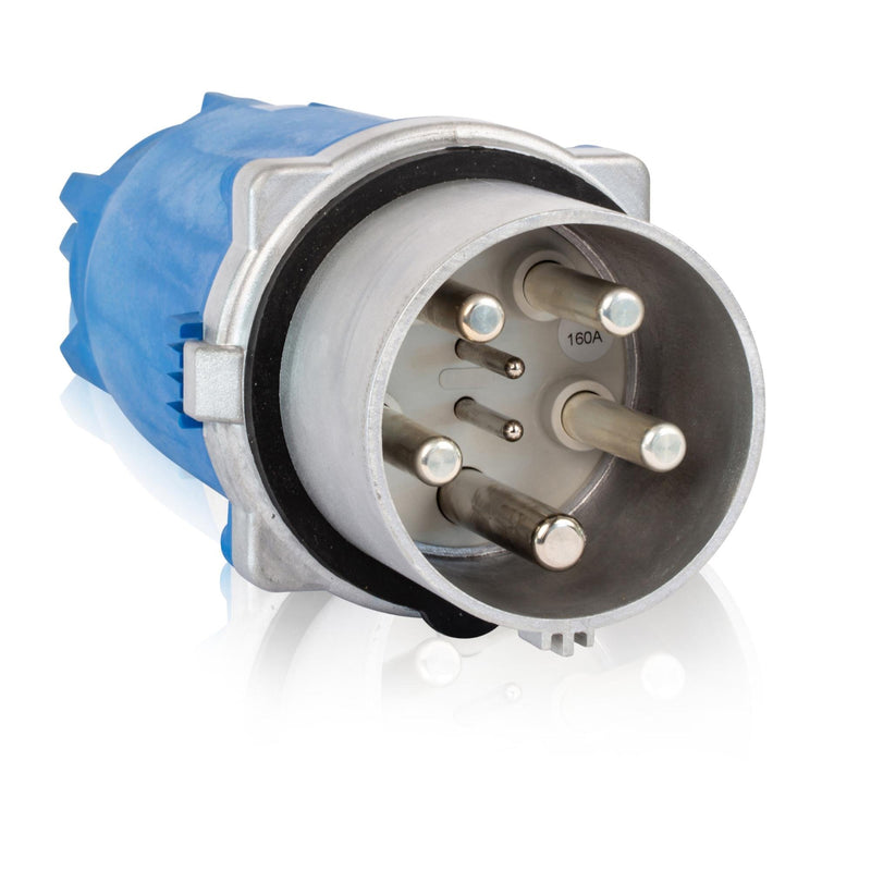 Walther Werke - Hochstrom-Rundsteckvorrichtung CEE Hochstrom Stecker 160A 2Z9506 5P 6h IP67 D-Line
