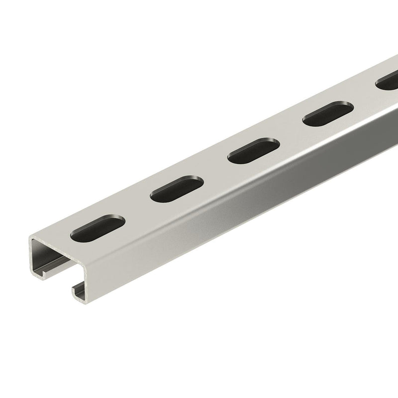 OBO Bettermann - Stiel/Profilschiene Profilschiene MS4022P2000A4 2000x40x22,5mm − 2 Meter