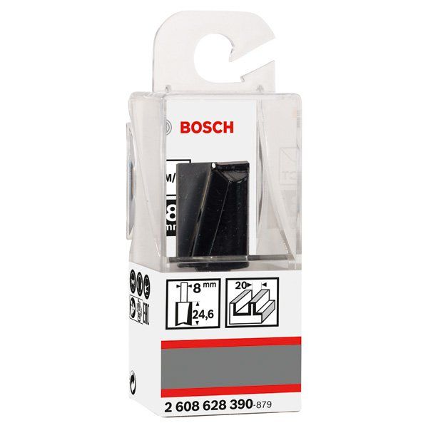 Bosch - Fräser PRO Nutfräser, 2608628390 zweischneidig 20 x L