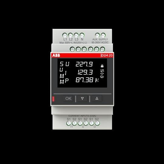 ABB Stotz S&J - Multimeter Multimessgerät D1M 20 TCP/IP TCP, Klasse 0,5