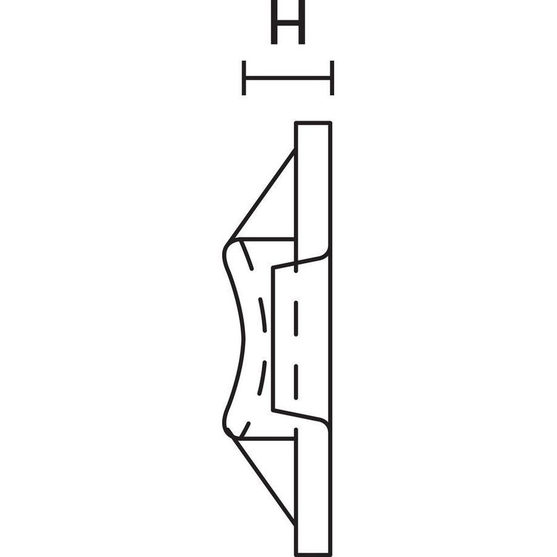 HellermannTyton - Befestigungssockel und -element für Kabelbinder Befestigungssockel TY8G1S-N66-NA − 100 Stück