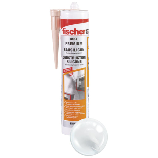 Fischer Deutschl - Dichtstoff Bausilicon DBSA TP transparent