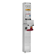 GSAB Elektrotechnik - CEE-Steckdosen-Kombination (IEC 60309) Systemleiste Sammelsch. 99.00.063-Z 185mm, CEE63