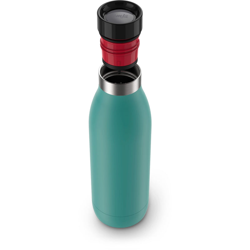 Emsa - Zubehör/Ersatzteile für Kleingeräte Trinkflasche BLUDROP basic petrol 0,5L basic petrol