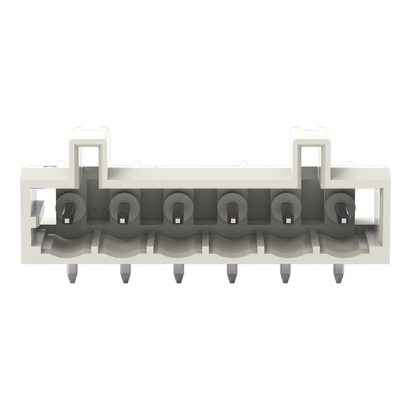 WAGO - Leiterplattensteckverbinder THT-Stiftleiste Lötstift 721-436/001-000 1,0x1,0,abgew.,lgr − 100 Stück