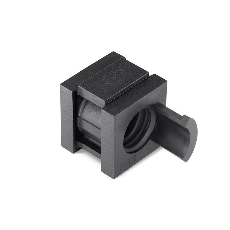 HellermannTyton - Kabelführung für Gehäuse/Schränke Einfachtülle VP-S_12-13 VarioPlate 12-13 mm − 20 Stück