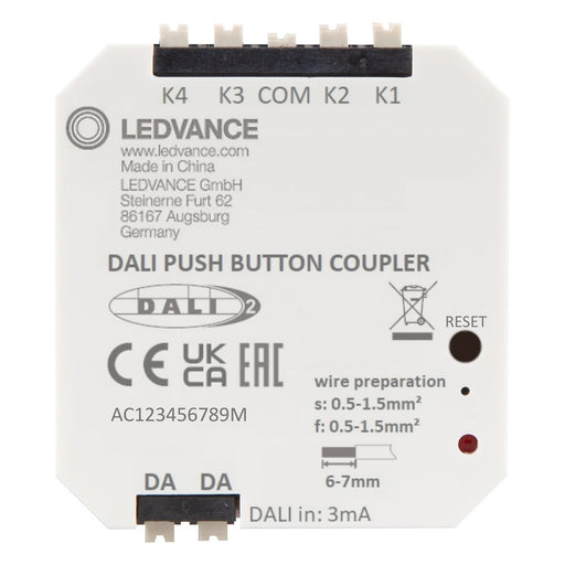 Ledvance - Lichtregelsystemkomponente Kontrolleinheit PUSHBUT.COUPLERDALI2