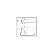 WAGO - Übergabemodul Steckverb. 289-523 DIN 41612,64-polig