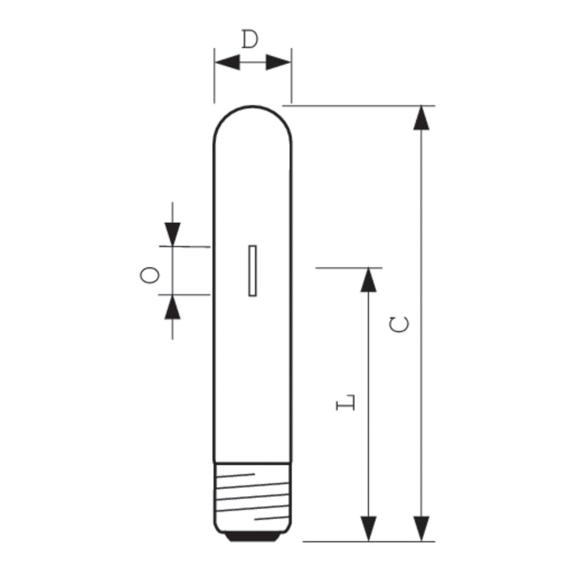 Philips Lighting - Halogen-Metalldampflampe ohne Reflektor Entladungslampe HPI-T 1000W 1000W E40