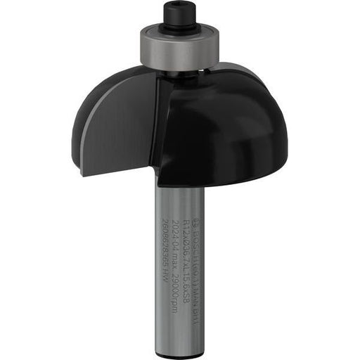 Bosch - Fräser PRO Hohlkehlfräser, 2608628365 R 12, Schaft 8 mm