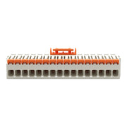 WAGO - Kabelsteckverbinder für Leiterplattensteckverbinder 1-Leiter-Federleiste,Hebel 27341116329000336000 PushinCAGECLAMP,lgr − 25 Stück