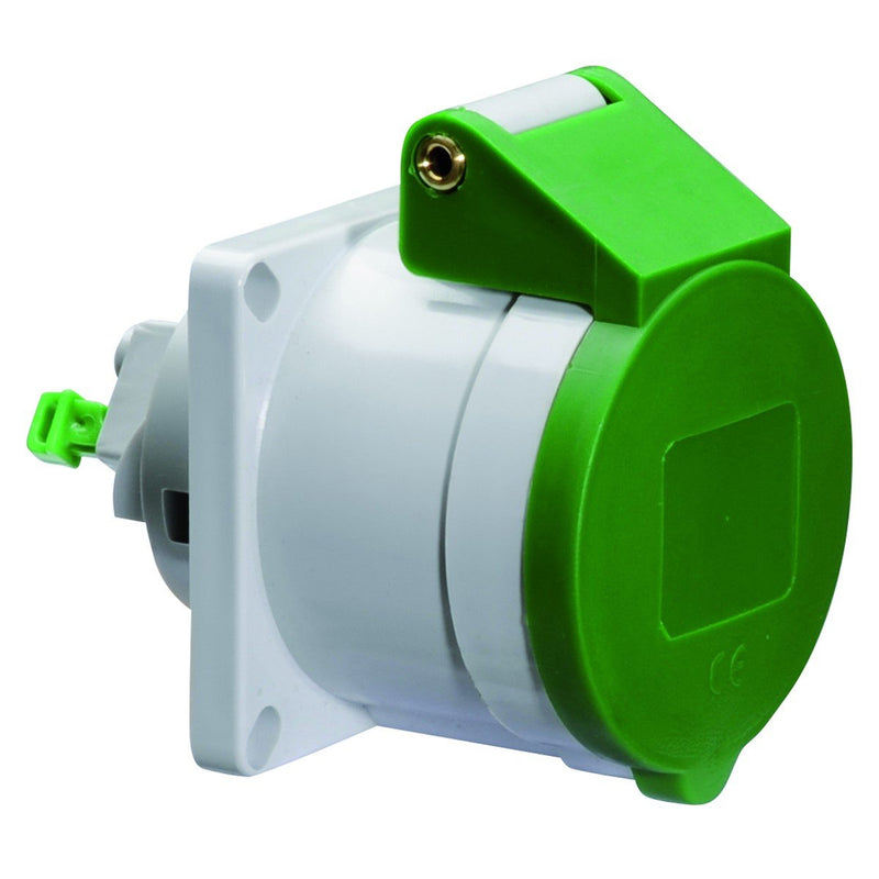 Bals Elektrotech - CEE-Anbausteckdose (IEC 60309) Anbausteckdose gerade 16A 13683 5p >50V 10h IP44