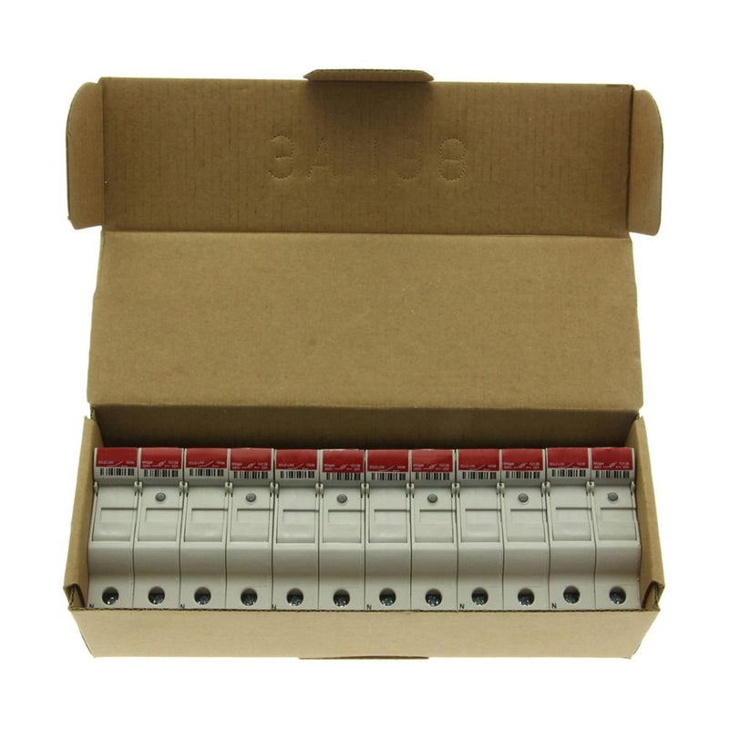 Eaton - Halter für zylindrische Sicherung Sicherungshalter Niedersp. 1P 10X38MF#CHM1DNIU 32A AC 690V 1polig+N − 6 Stück