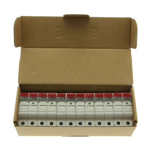 Eaton - Halter für zylindrische Sicherung Sicherungshalter Niedersp. 1P 10X38MF#CHM1DNIU 32A AC 690V 1polig+N − 6 Stück