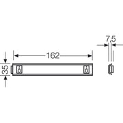 Hensel - Tragschiene KG TS 03 f.KG 9003 Hutpr.35mm