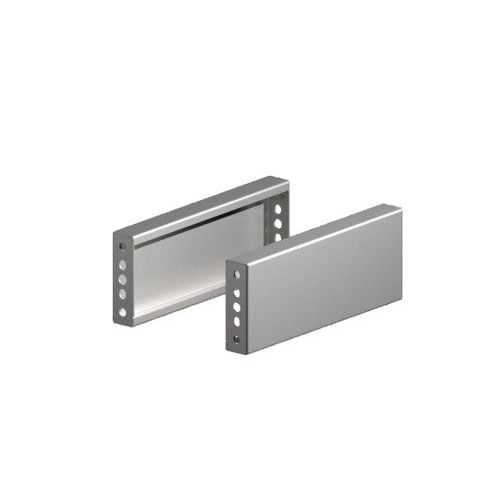 Rittal - Sockel/Sockelelement (Schaltschrank) Sockel-Blende seitlich VX 8660.070 (VE2) H:100mm,für T:400mm − 1 Packung
