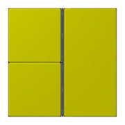 Jung - Abdeckung/Bedienelement für Installationsschalterprogramme Tastensatz 3fach LC 403 TSA 249 vert olive vif