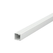 OBO Bettermann - Leitungsführungskanal Wand+Deckenkanal m.Obert. WDK15015LGR 15x15mm,PVC − 2 Meter